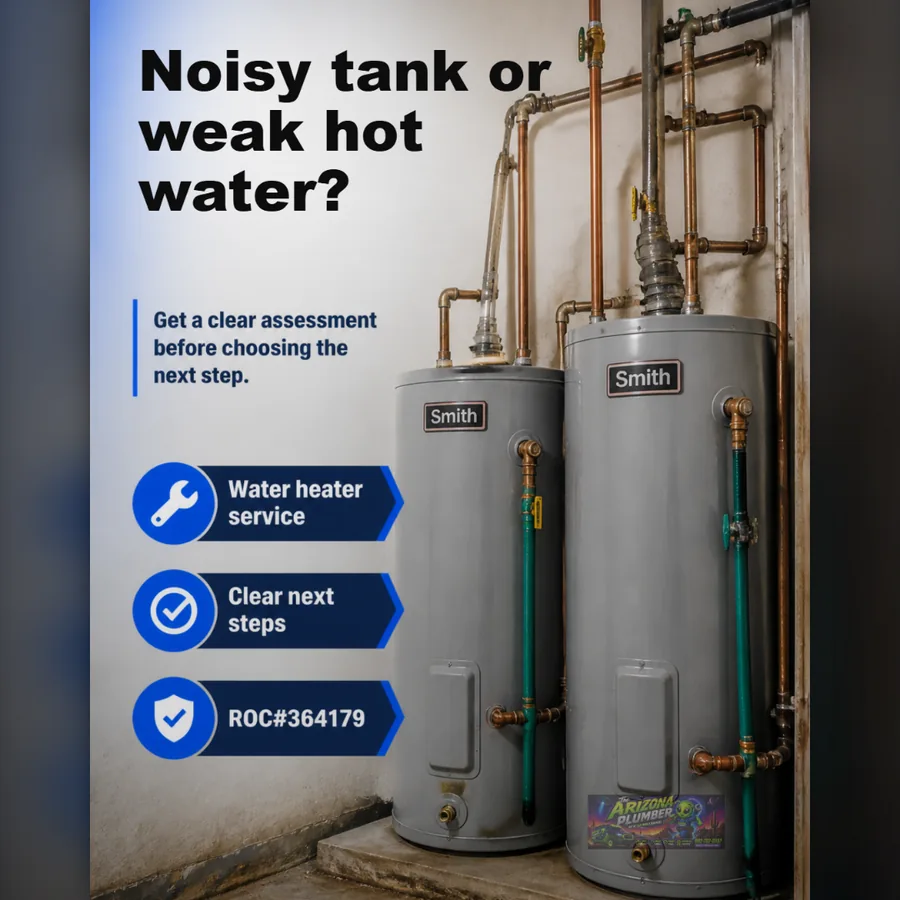 Plumbing ad concept